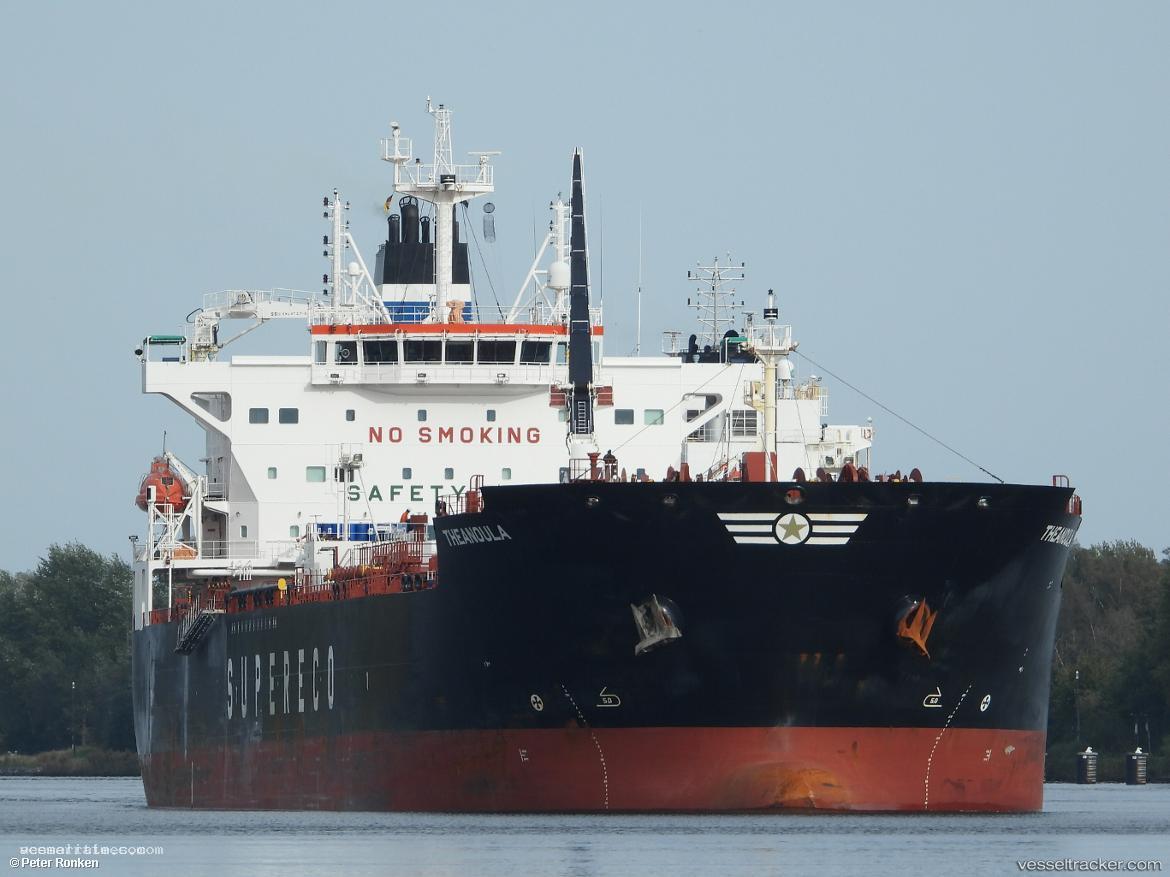Theanoula - Chemical Oil Products Tanker vessel registered in Bahamas
