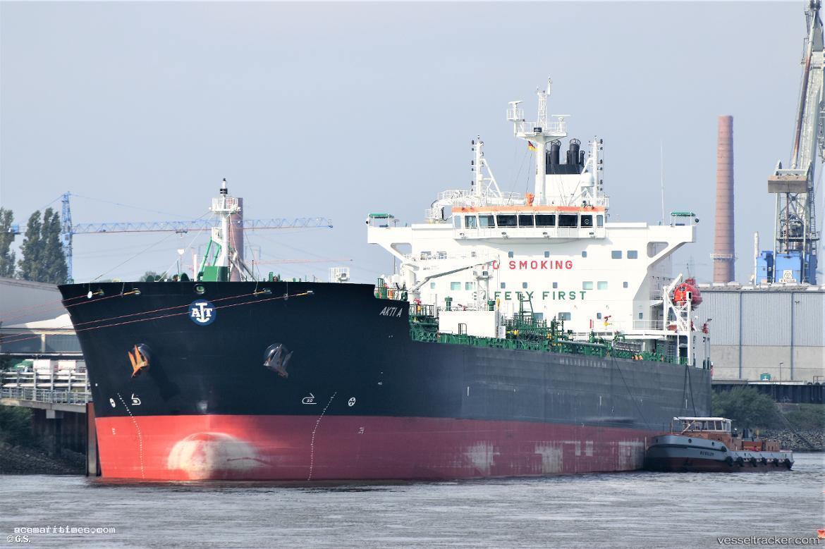Akti-A - Chemical Oil Products Tanker vessel registered in Malta