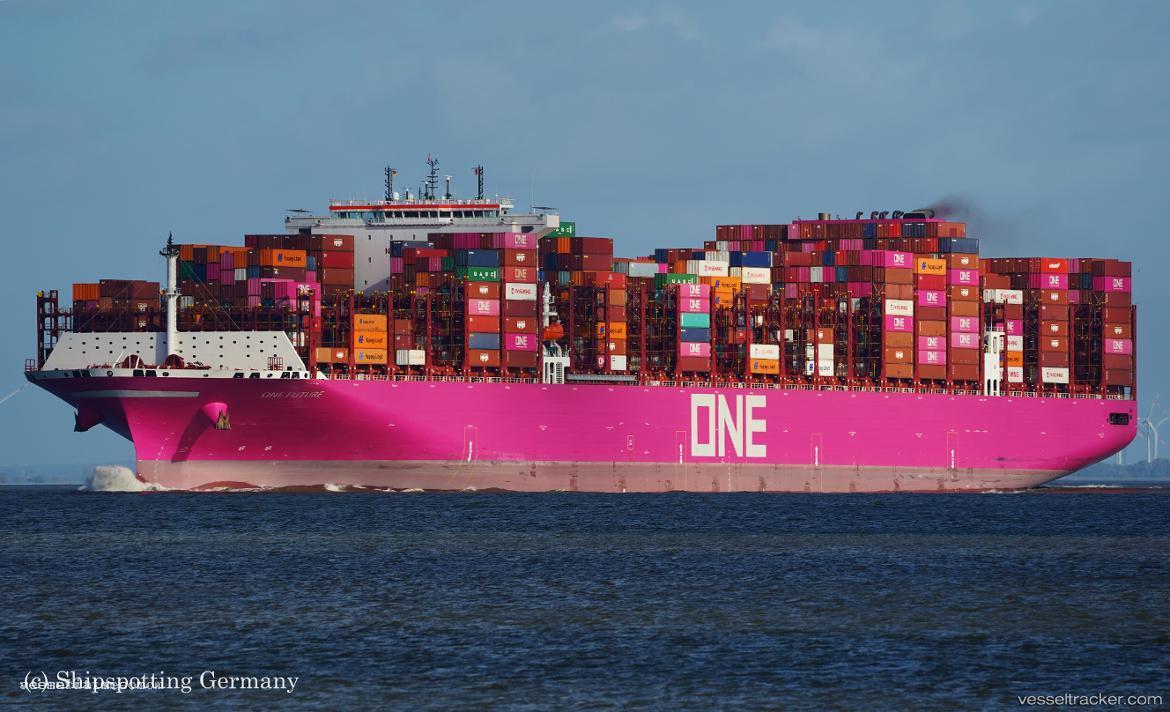 One-Future - Container Ship vessel registered in Hong Kong