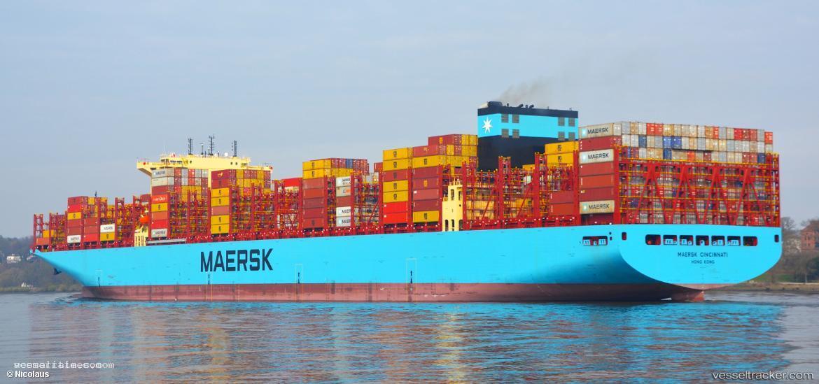 Maersk-Cincinnati - Container Ship vessel registered in Hong Kong