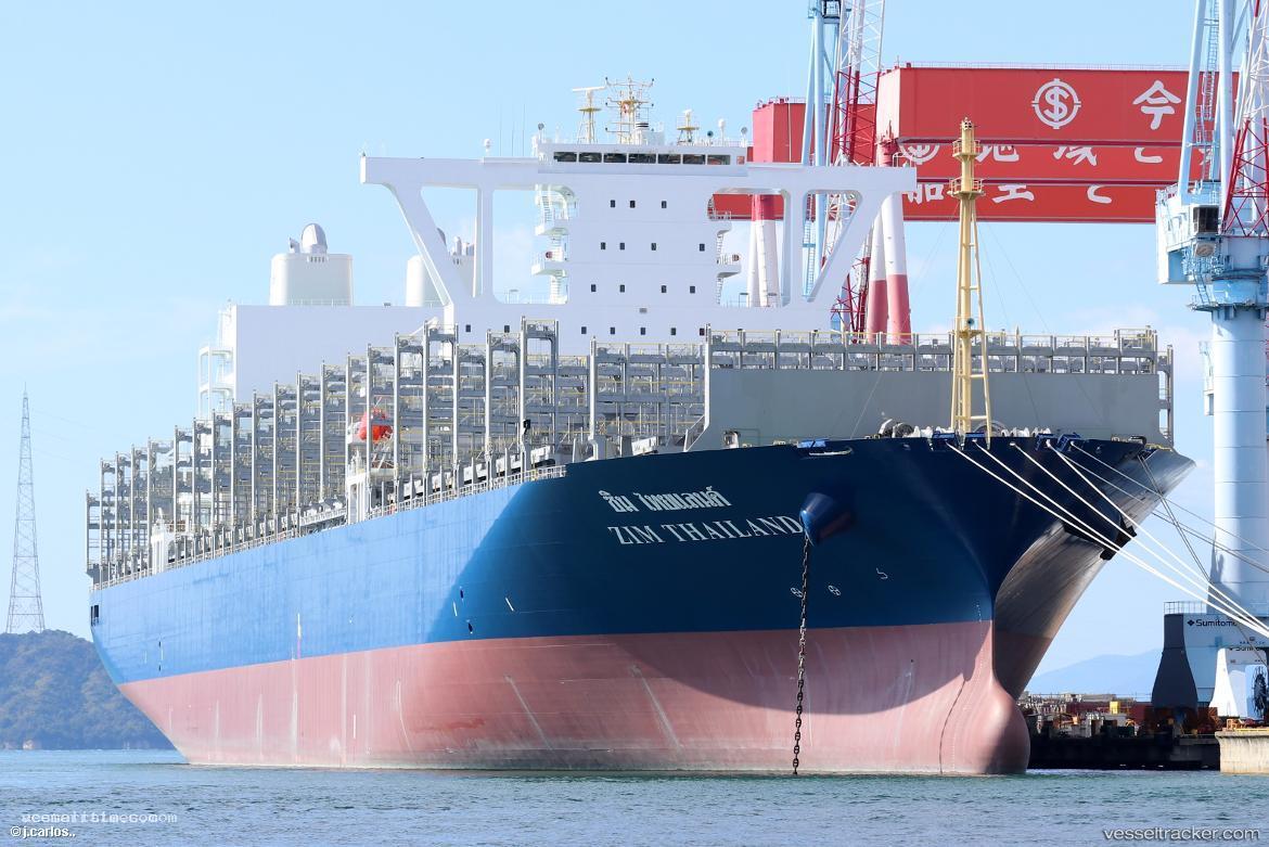 Zim-Thailand - Container Ship vessel registered in Thailand