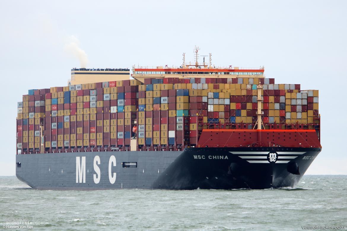 Msc-China - Container Ship vessel registered in Liberia