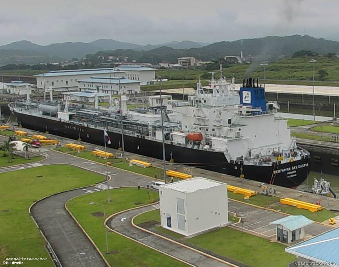 Pertamina-Gas-Caspia - Lpg Tanker vessel registered in Panama