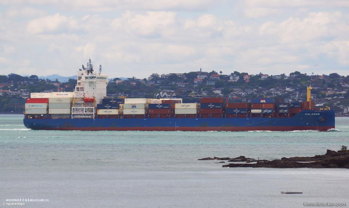 Palawan - Container Ship vessel registered in Antigua and Barbuda