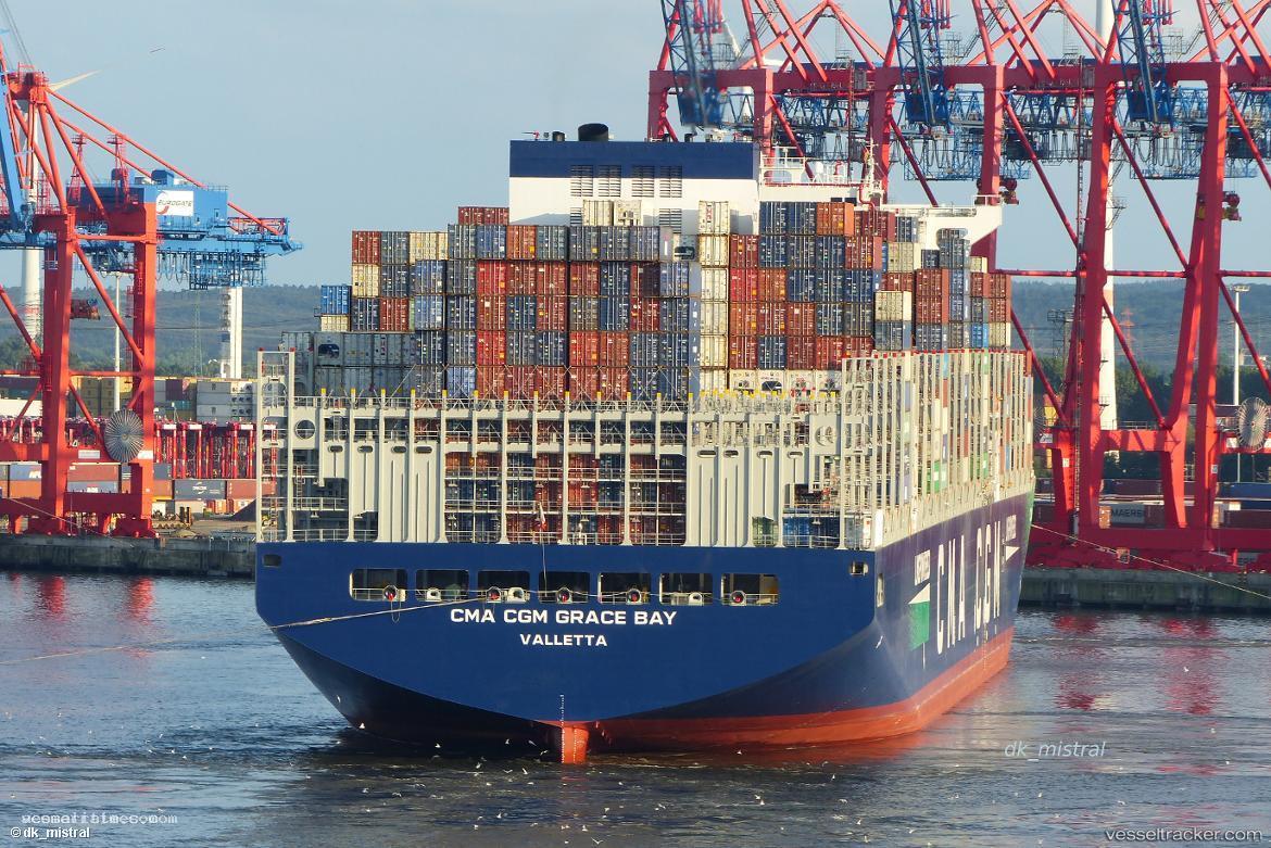 Cma-Cgm-Grace-Bay - Container Ship vessel registered in Malta