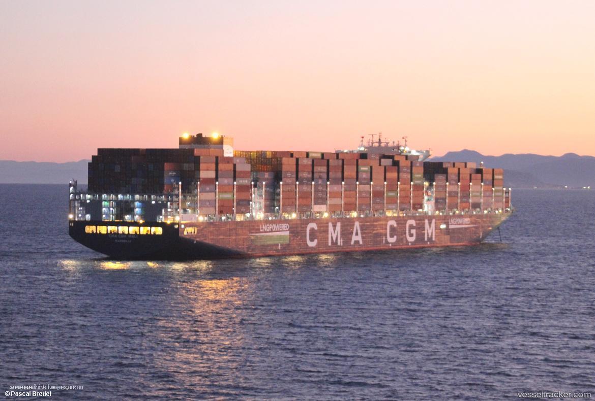 Cma-Cgm-Maui - Container Ship vessel registered in France