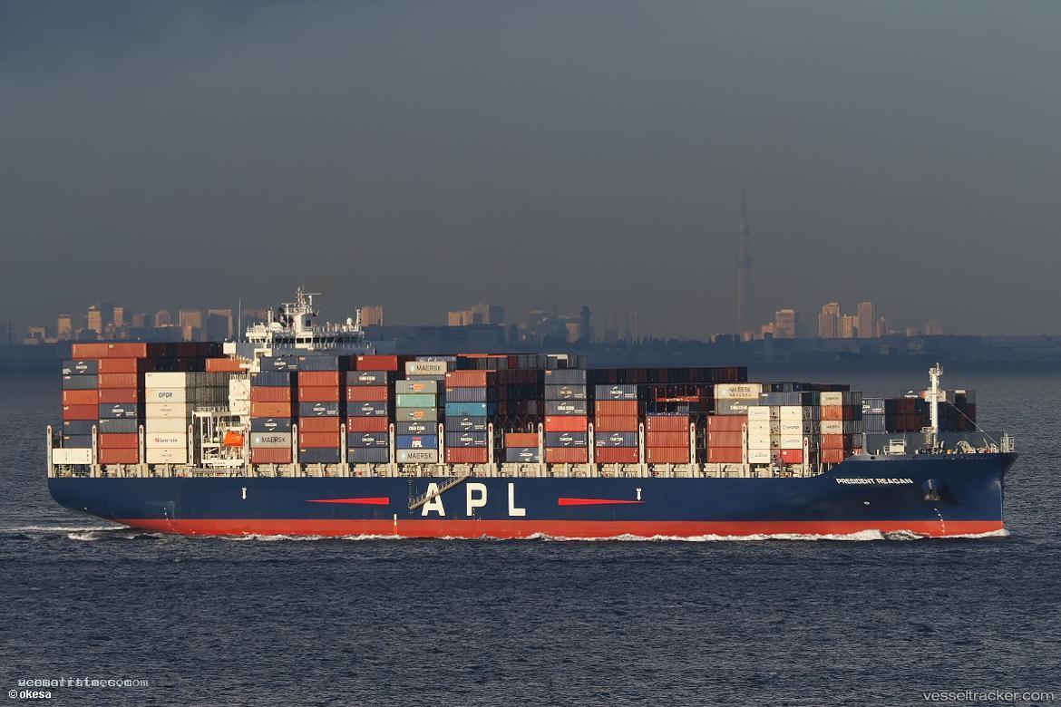 President-Reagan - Container Ship vessel registered in United States of America