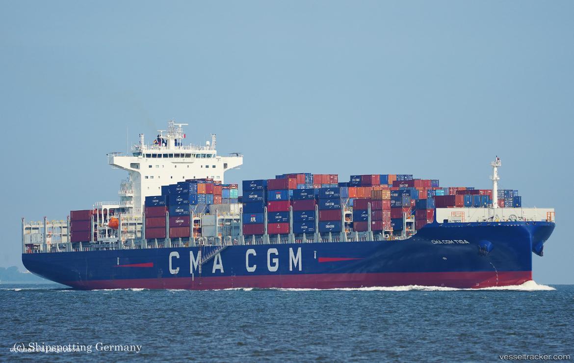Cma-Cgm-Tiga - Container Ship vessel registered in Malta