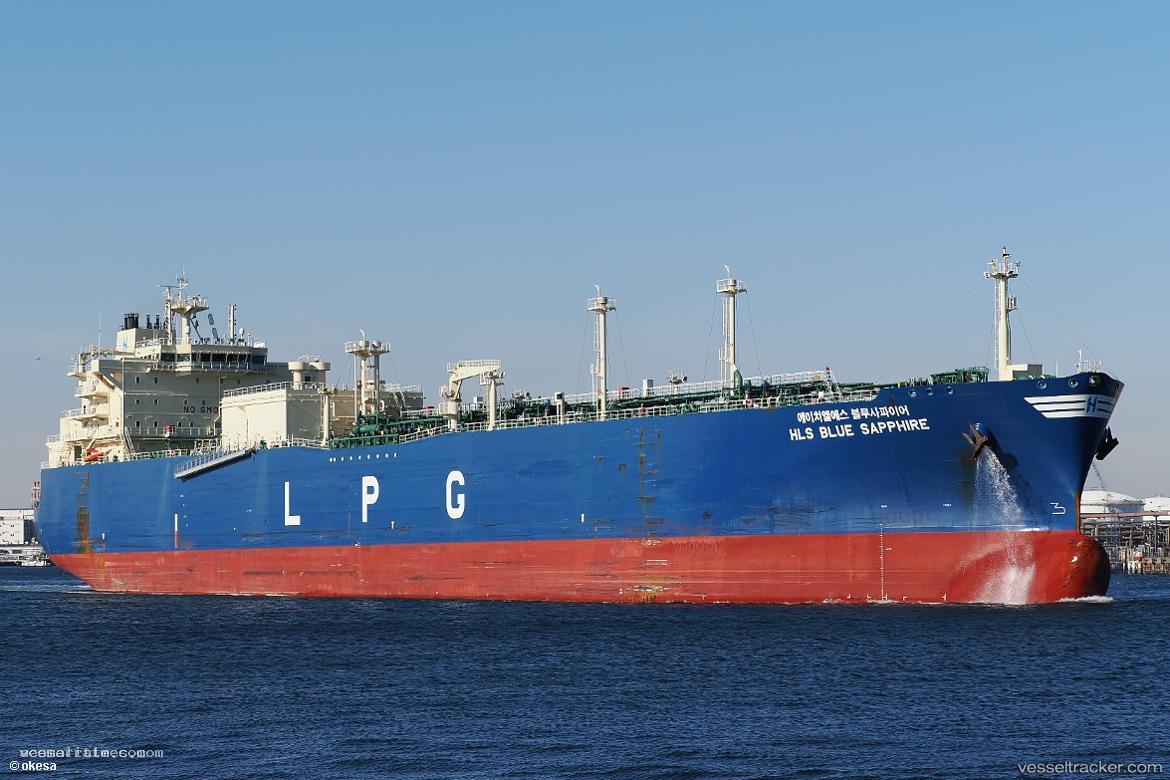 Hls-Blue-Sapphire - Lpg Tanker vessel registered in Liberia