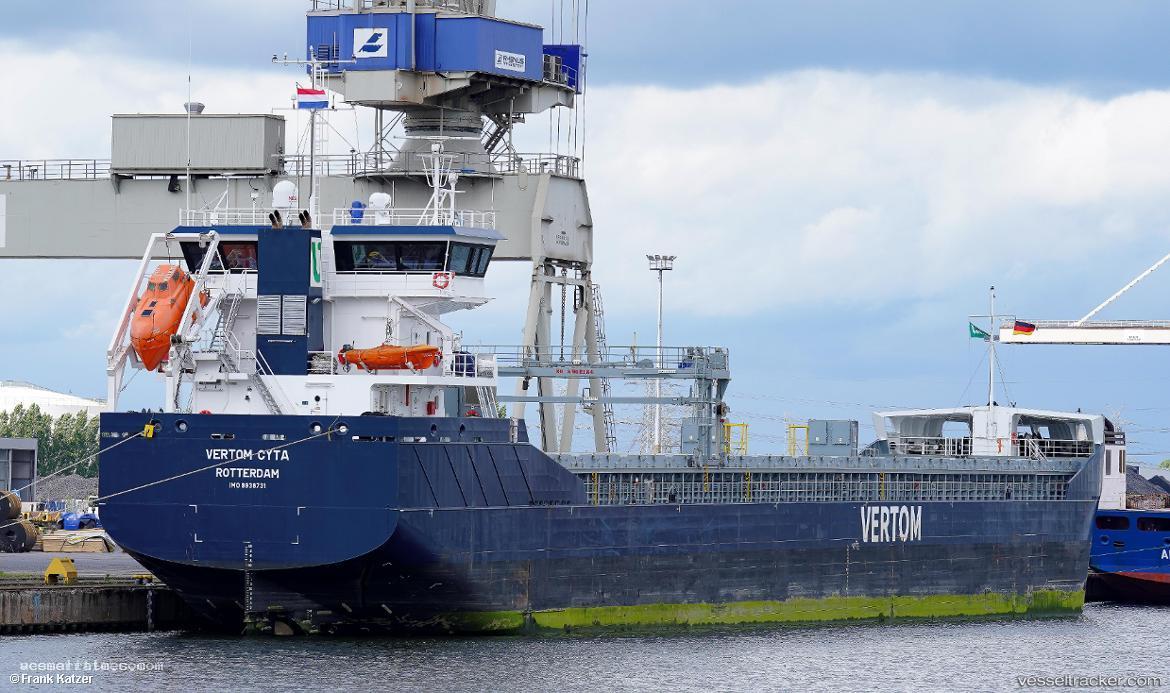 Vertom-Cyta - General Cargo Ship vessel registered in Netherlands
