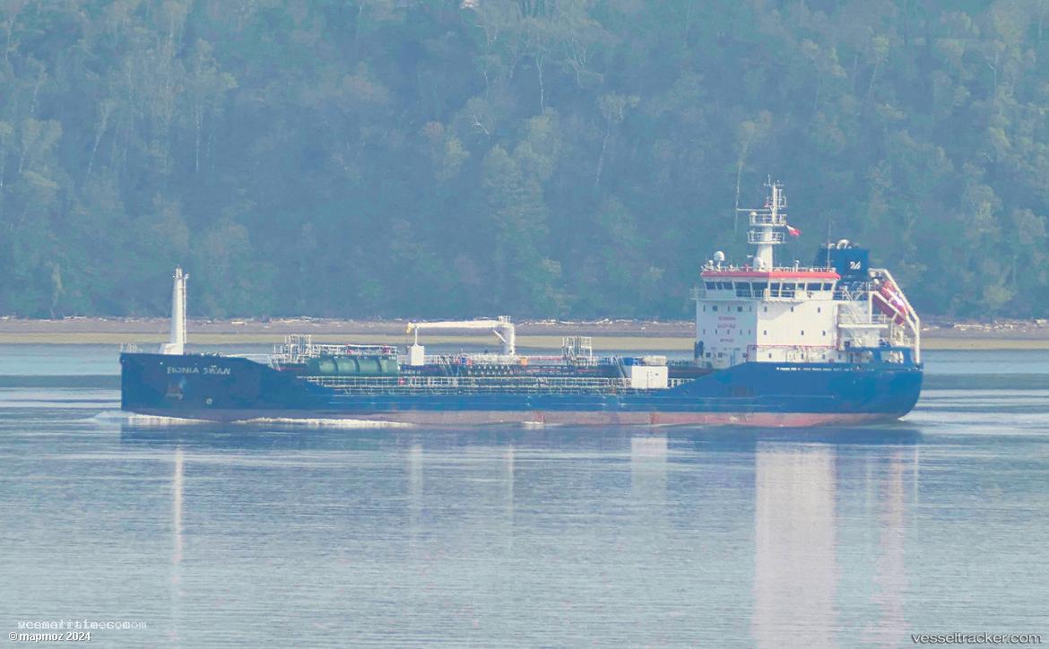 Fionia-Swan - Chemical Oil Products Tanker vessel registered in Denmark