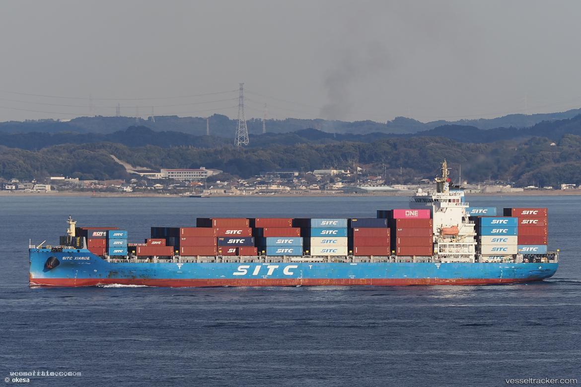 Sitc-Xiande - Container Ship vessel registered in Hong Kong