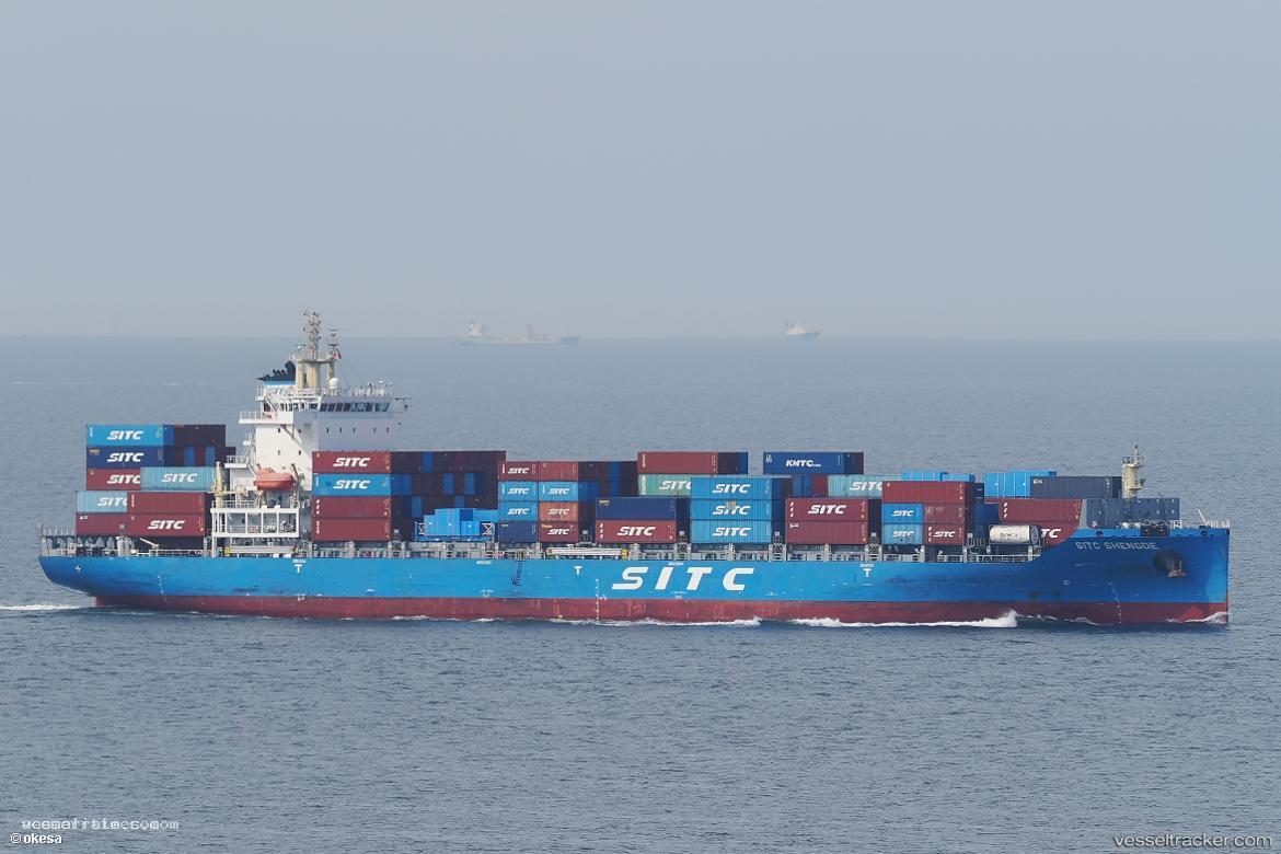 Sitc-Shengde - Container Ship vessel registered in Hong Kong