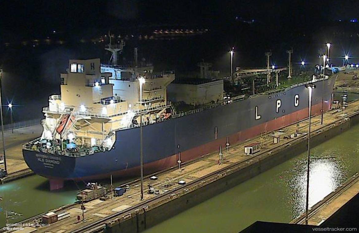 Hls-Diamond - Lpg Tanker vessel registered in Liberia