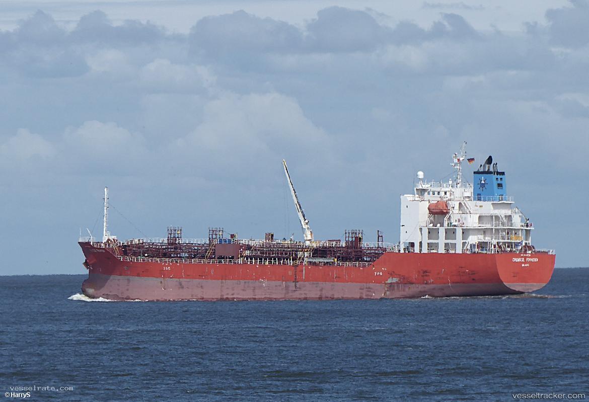 Chemical-Frontier - Chemical Oil Products Tanker vessel registered in Marshall Islands