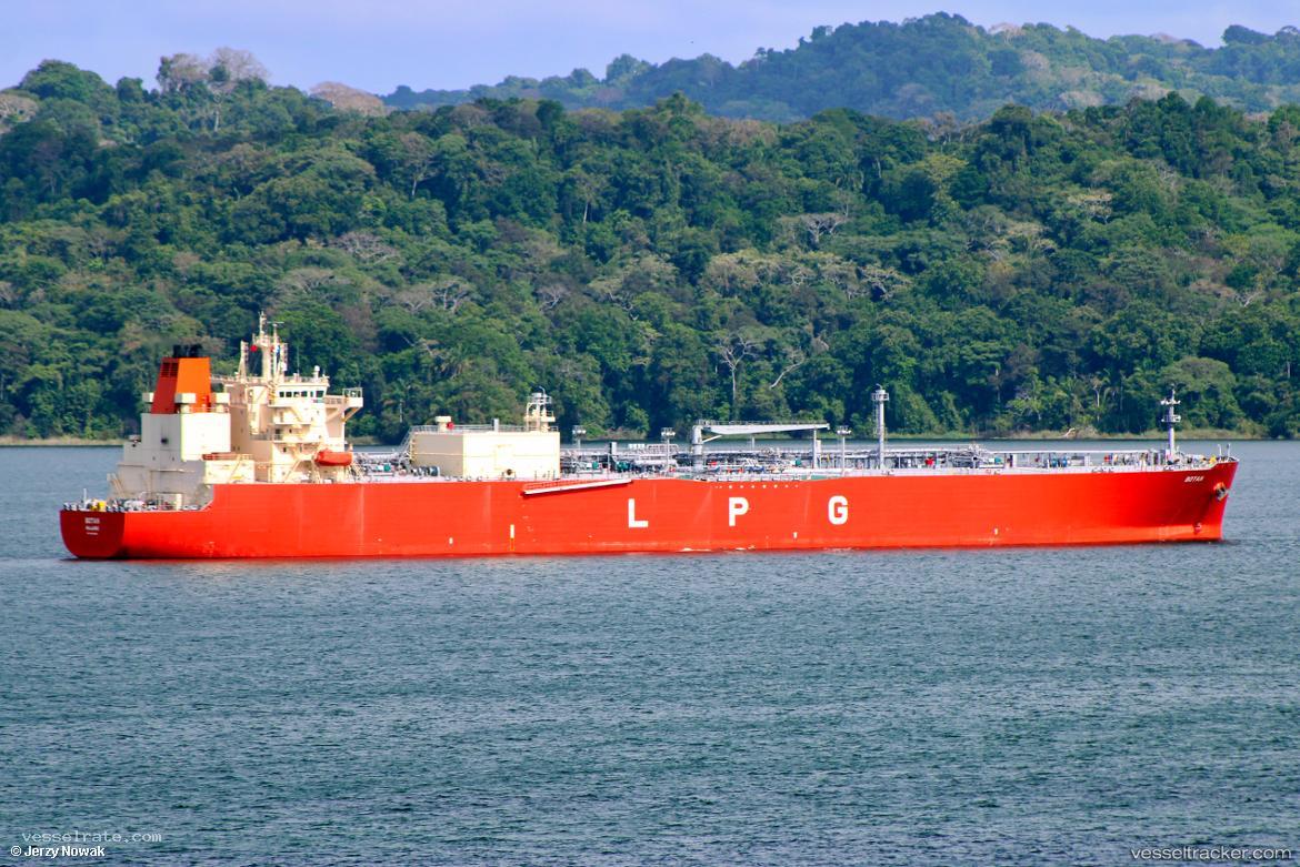 Botan - Lpg Tanker vessel registered in Marshall Islands