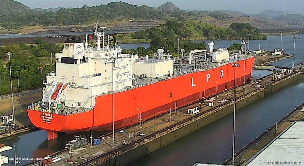 Gas-Kaiserin - Lpg Tanker vessel registered in Panama