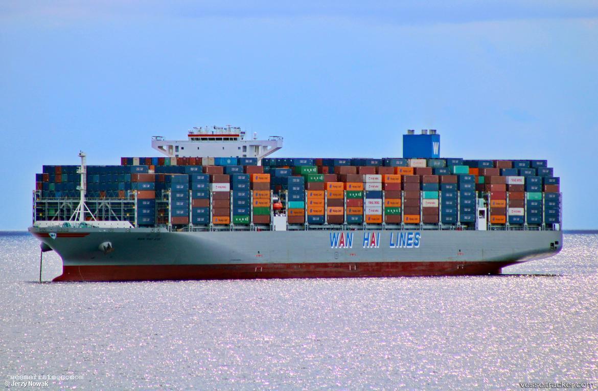 Wan-Hai-A15 - Container Ship vessel registered in Singapore