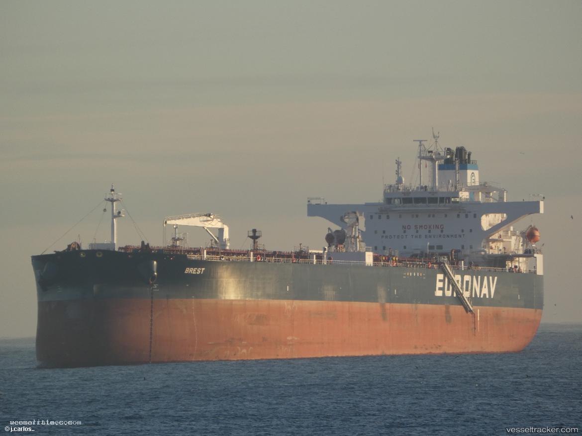 Brest - Crude Oil Tanker vessel registered in Greece