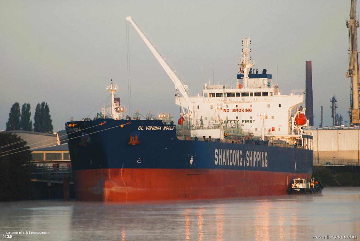 Cl-Virginia-Woolf - Chemical Oil Products Tanker vessel registered in Liberia