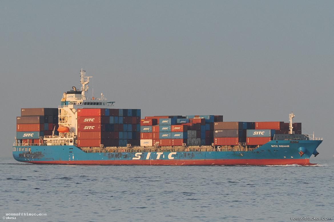 Sitc-Renhe - Container Ship vessel registered in Hong Kong