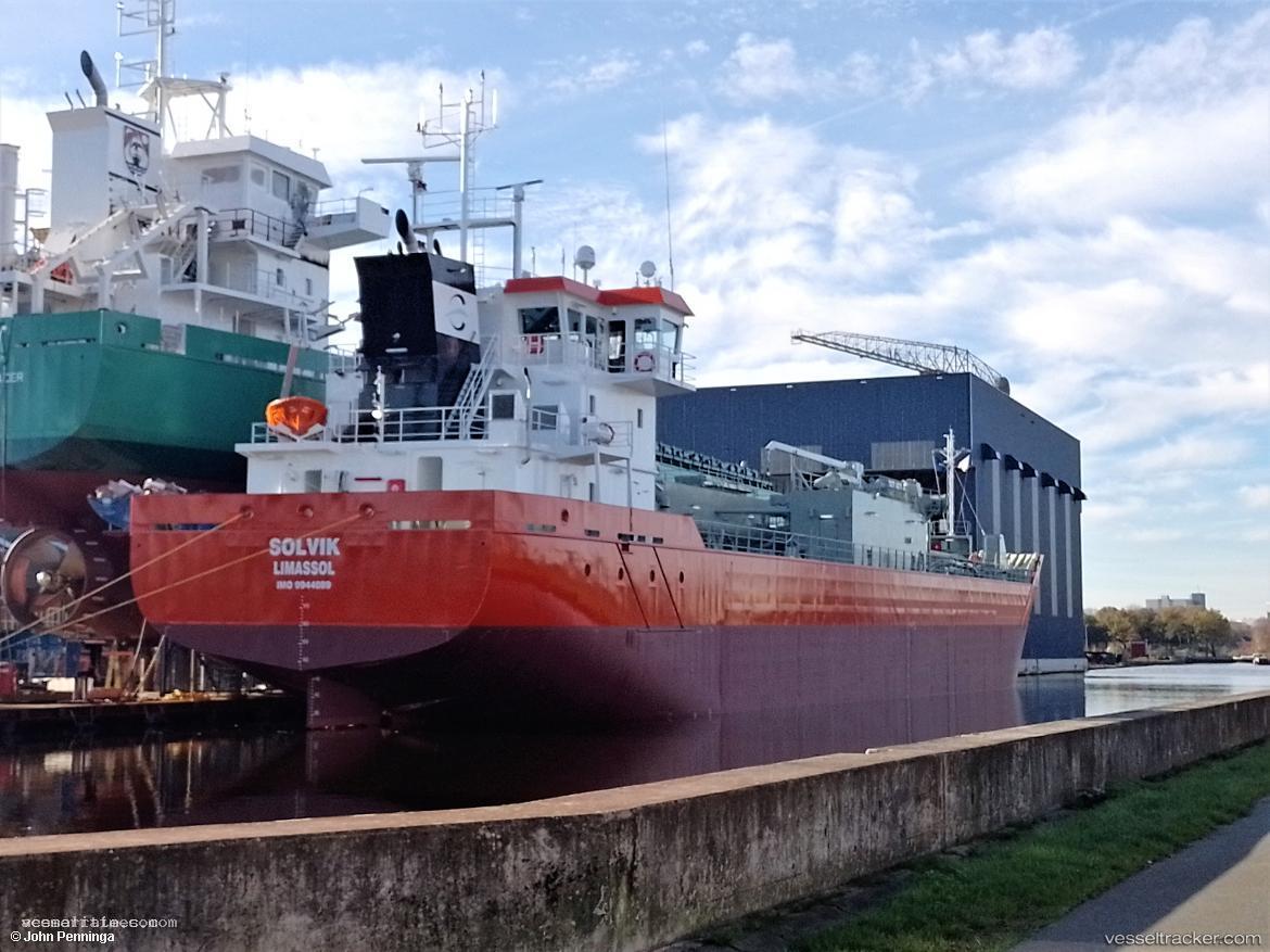 Solvik - Cement Carrier vessel registered in Cyprus