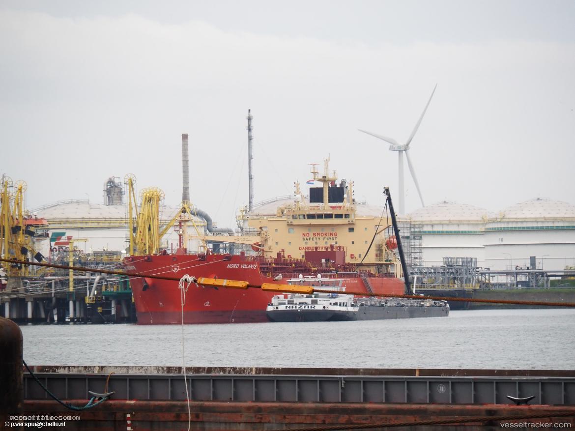 Nord-Volante - Chemical Oil Products Tanker vessel registered in Denmark