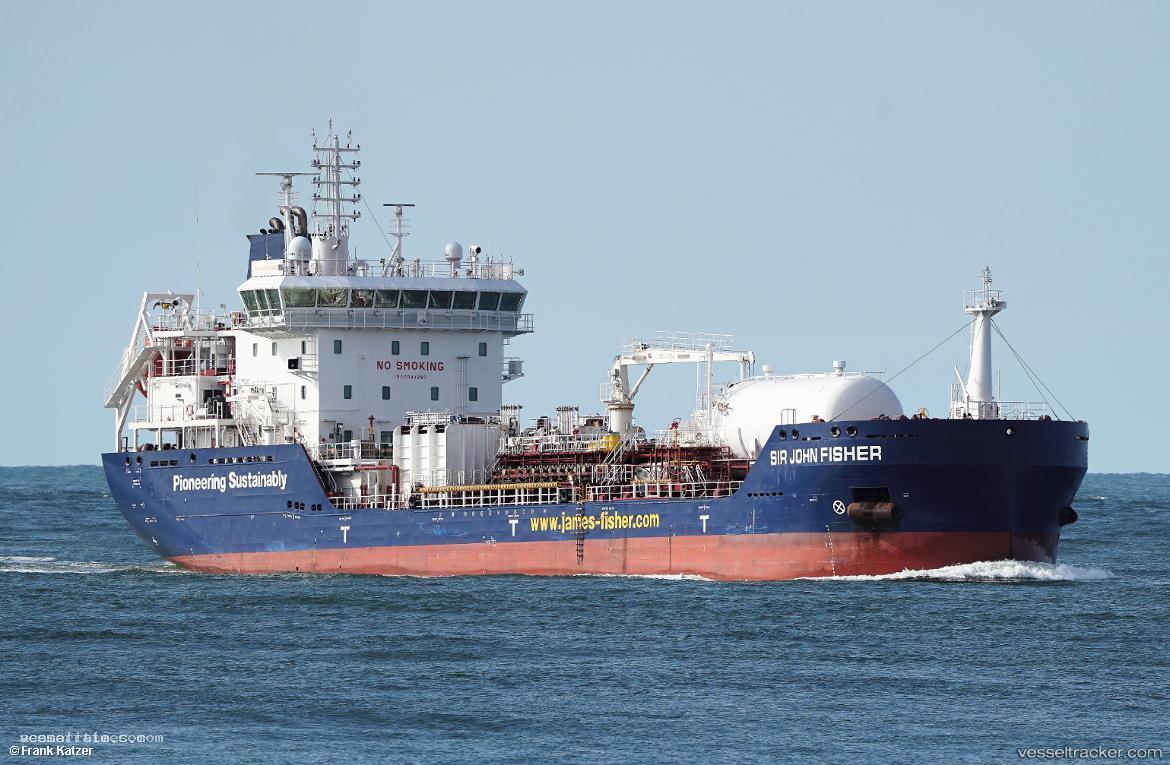 Sir-John-Fisher - Chemical Oil Products Tanker vessel registered in United Kingdom