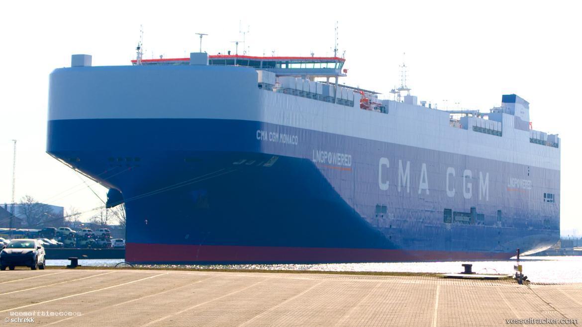 Cma-Cgm-Monaco - Vehicles Carrier vessel registered in Malta