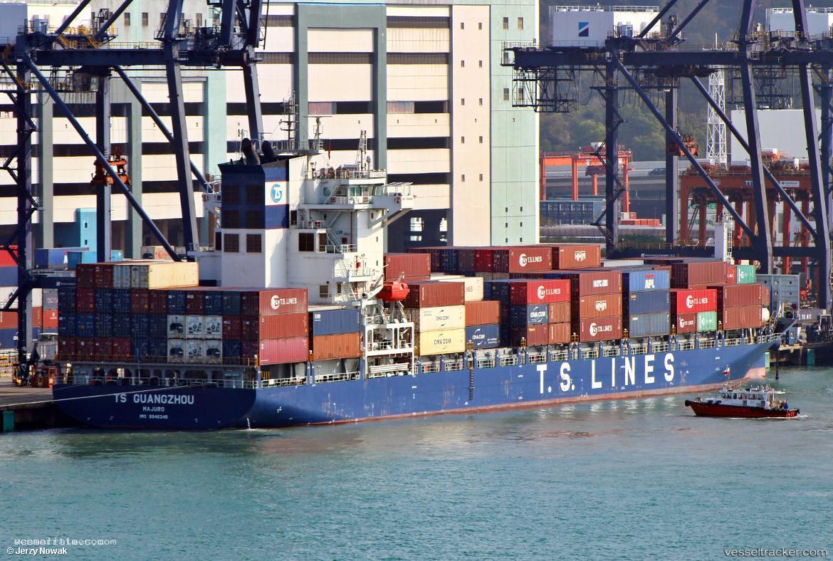 Ts-Guangzhou - Container Ship vessel registered in Marshall Islands