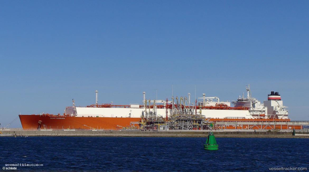 Saint-Barbara - Lng Tanker vessel registered in France