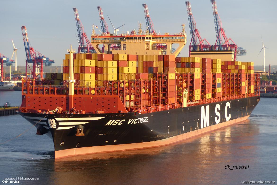 Msc-Victorine - Container Ship vessel registered in Liberia