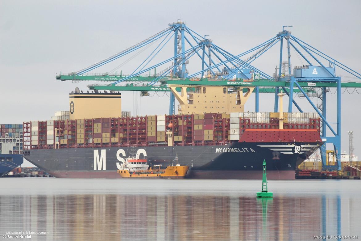 Msc-Carmelita - Container Ship vessel registered in Liberia