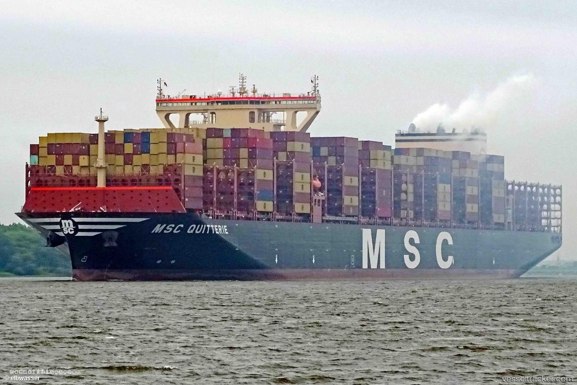 Msc-Quitterie - Container Ship vessel registered in Liberia
