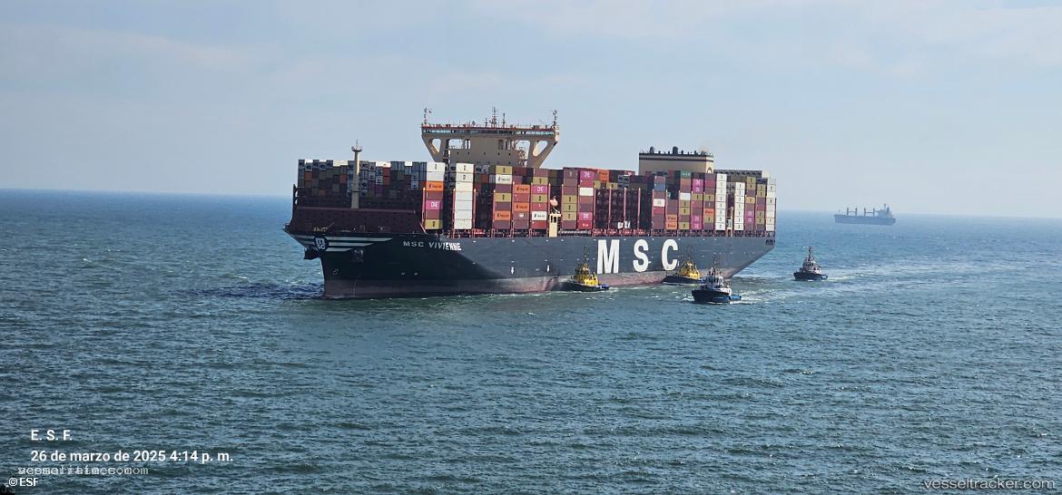Msc-Vivienne - Container Ship vessel registered in Liberia