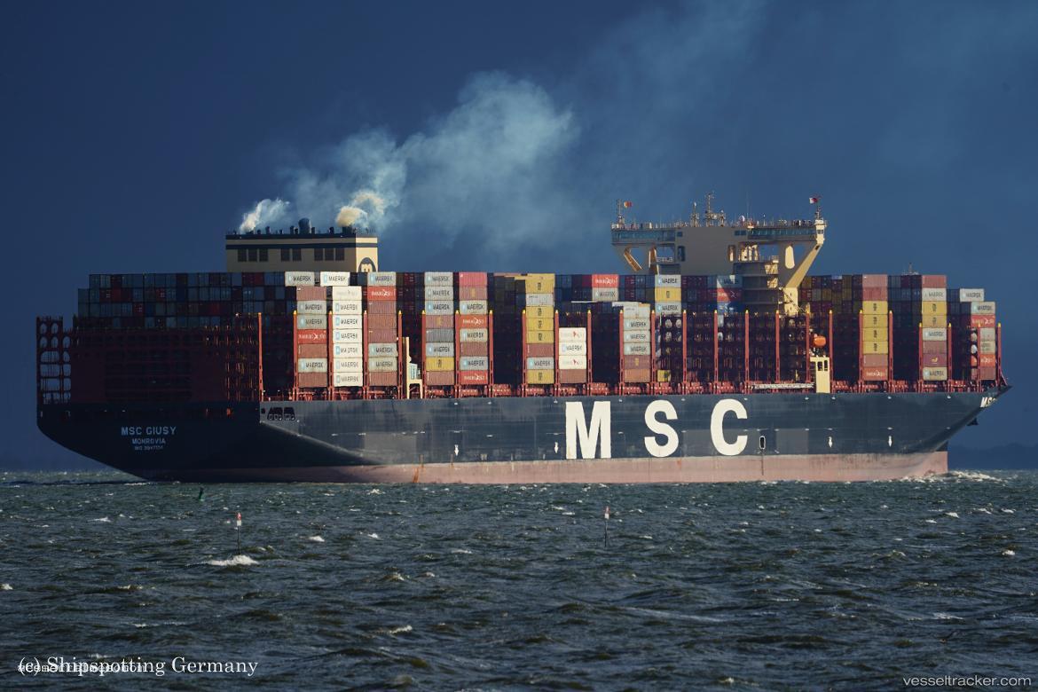 Msc-Giusy - Container Ship vessel registered in Liberia