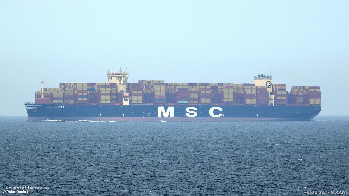 Msc-Anita - Container Ship vessel registered in Liberia