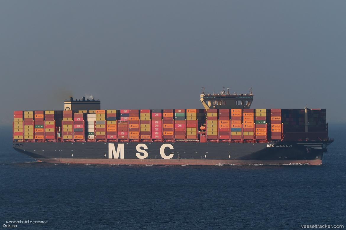 Msc-Lella - Container Ship vessel registered in Liberia