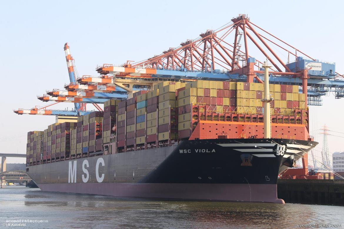 Msc-Viola - Container Ship vessel registered in Liberia