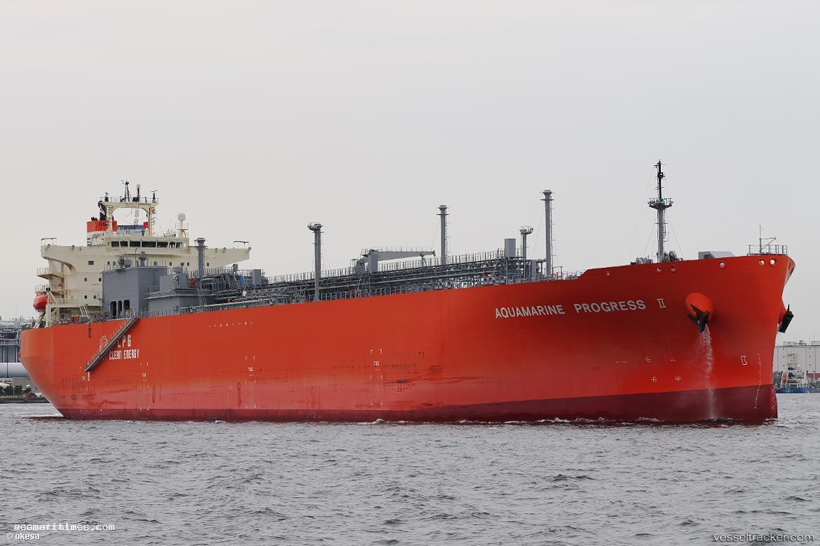 Aquamarineprogressii - Lpg Tanker vessel registered in Singapore