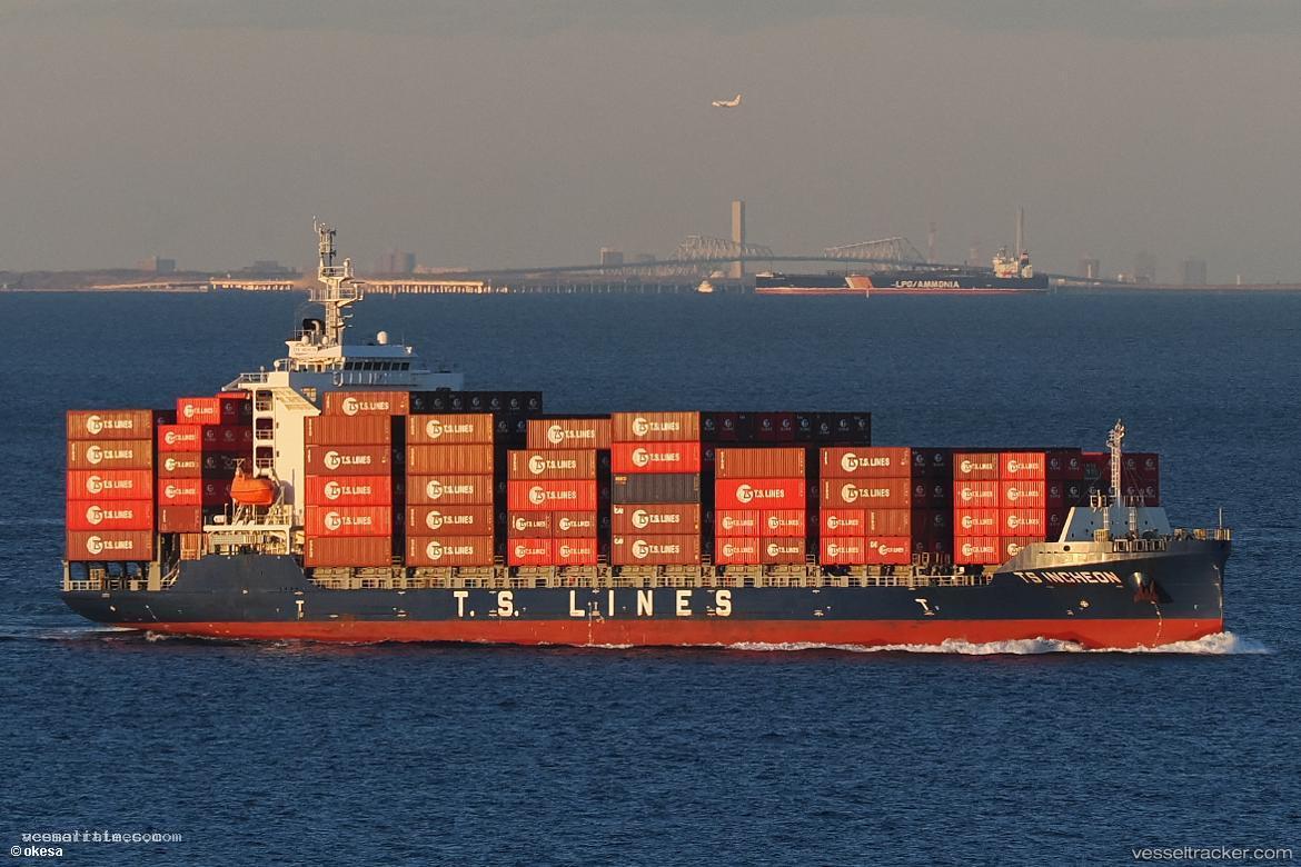 Ts-Incheon - Container Ship vessel registered in Marshall Islands