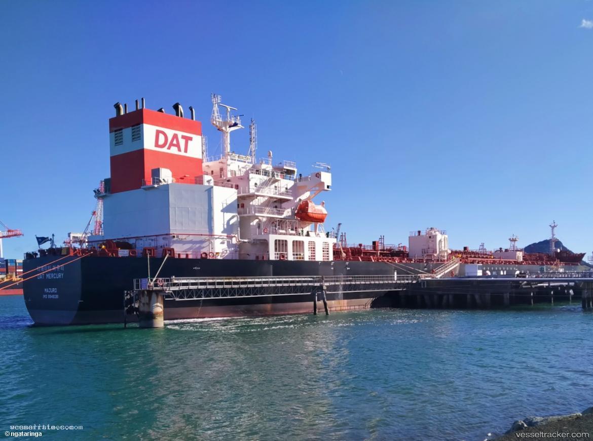 Dat-Mercury - Chemical Oil Products Tanker vessel registered in Marshall Islands
