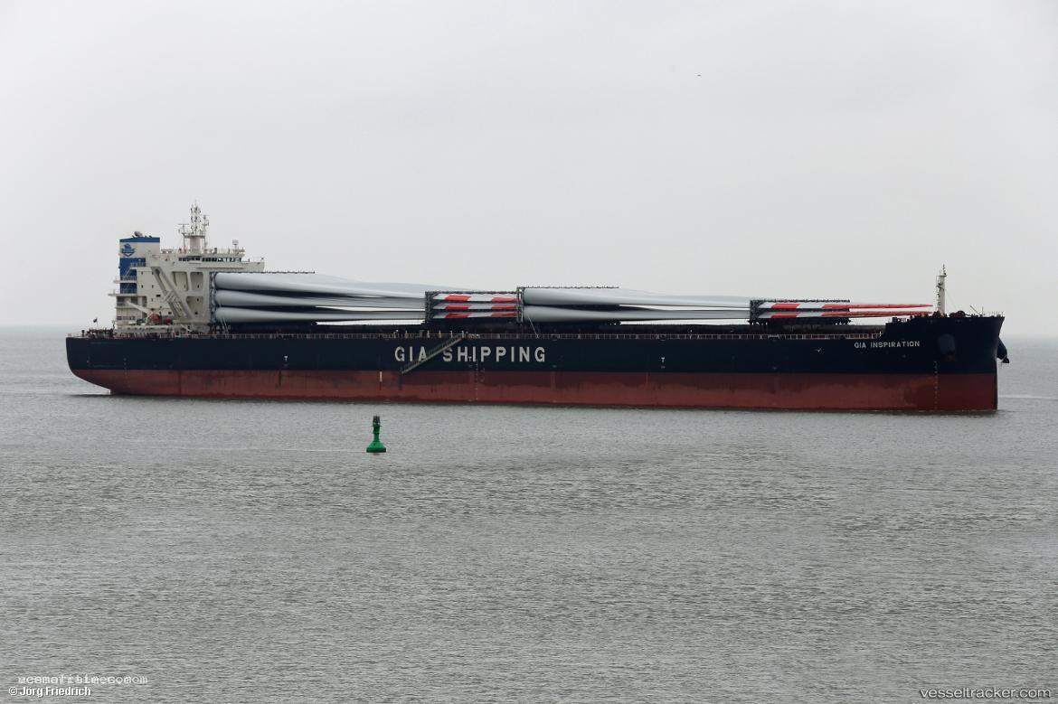Gia-Inspiration - Bulk Carrier vessel registered in Marshall Islands