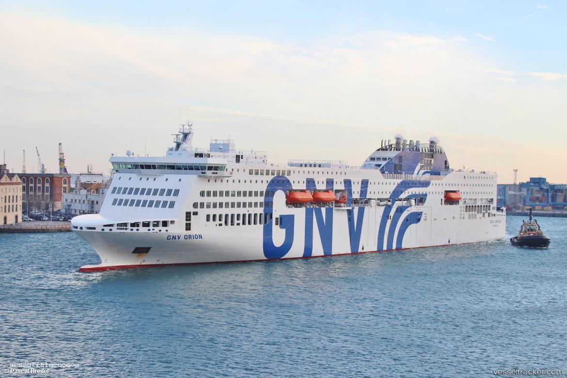 Gnv-Orion - Passenger Ro Ro Cargo Ship vessel registered in Italy