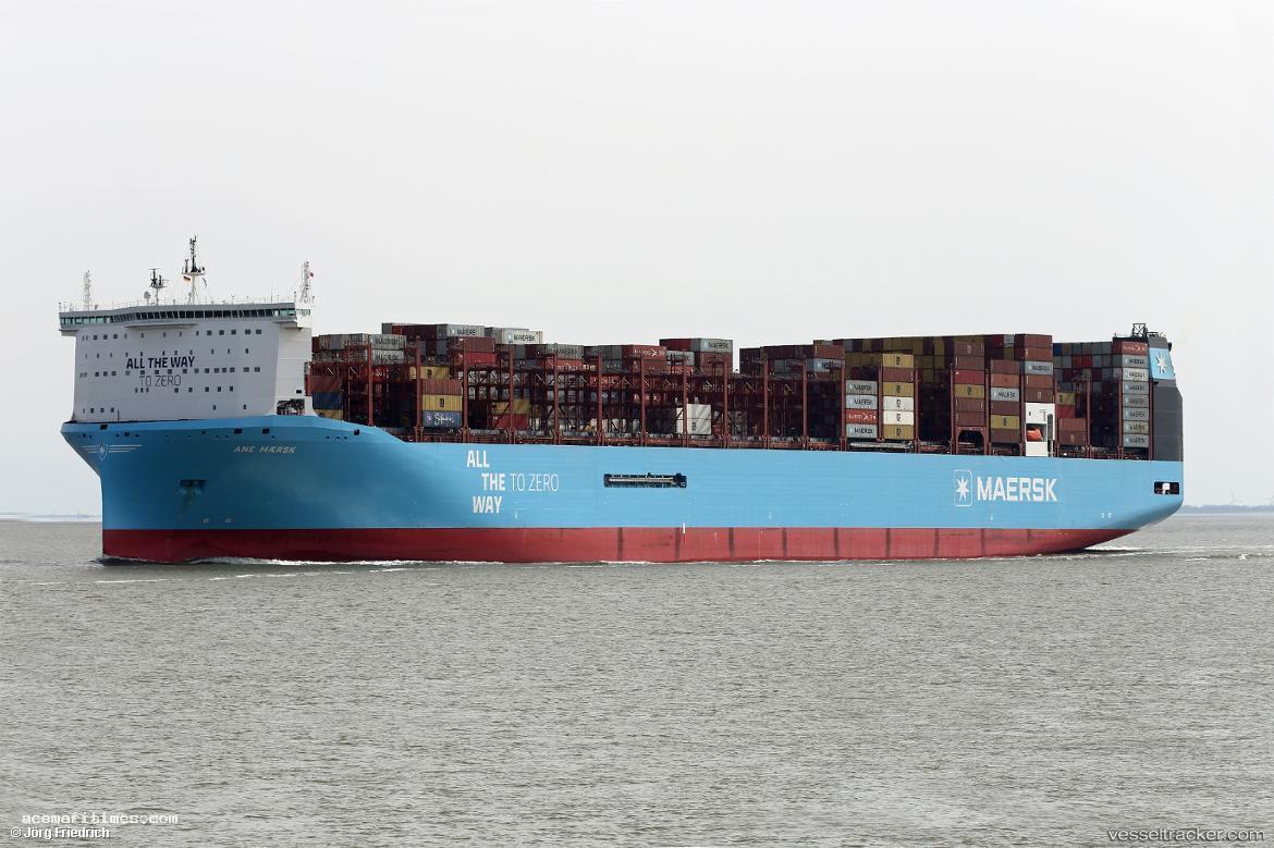 Ane-Maersk - Container Ship vessel registered in Denmark