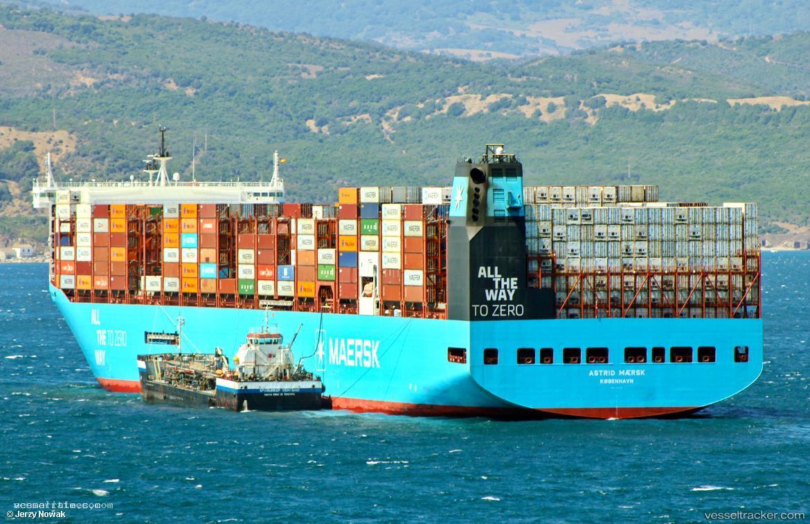 Astrid-Maersk - Container Ship vessel registered in Denmark