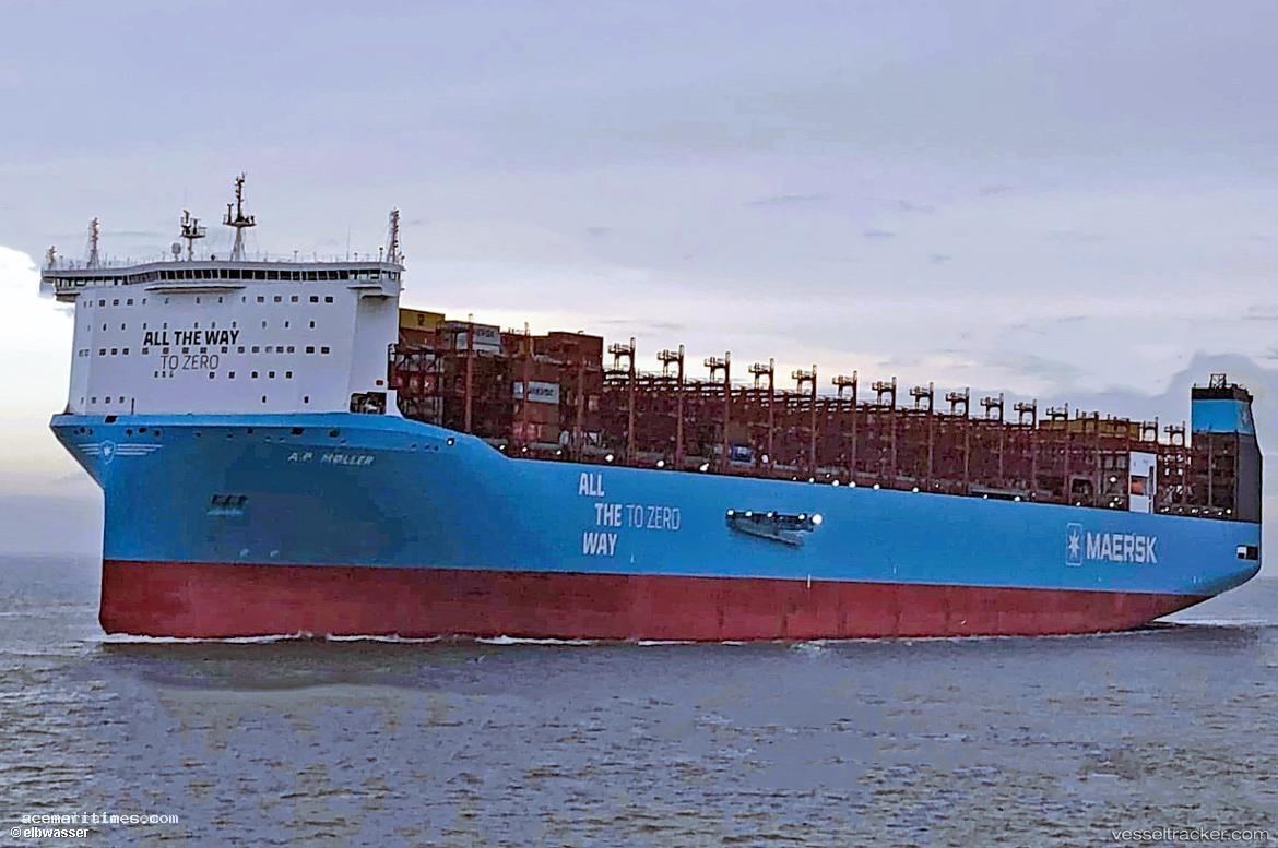 A.p.-Moller - Container Ship vessel registered in Denmark