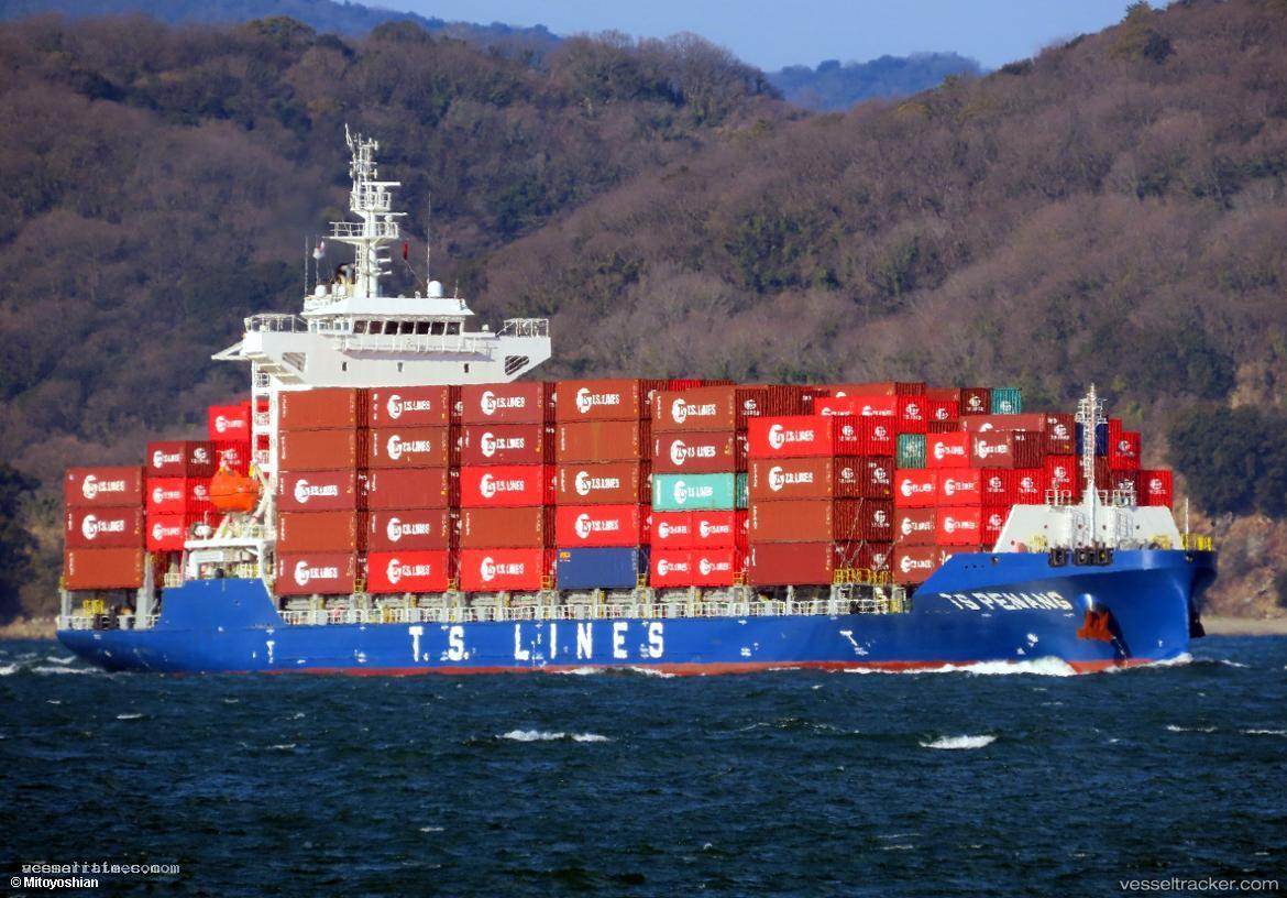 Ts-Penang - Container Ship vessel registered in Marshall Islands
