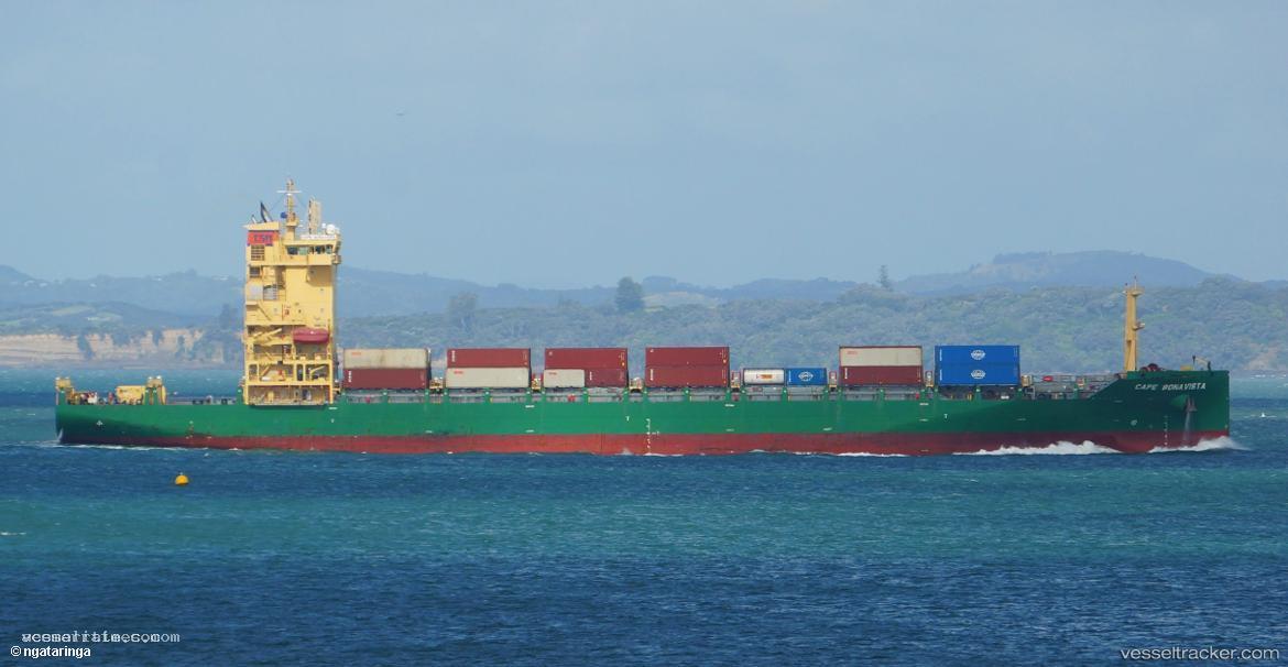 Cape-Bonavista - Container Ship vessel registered in Marshall Islands