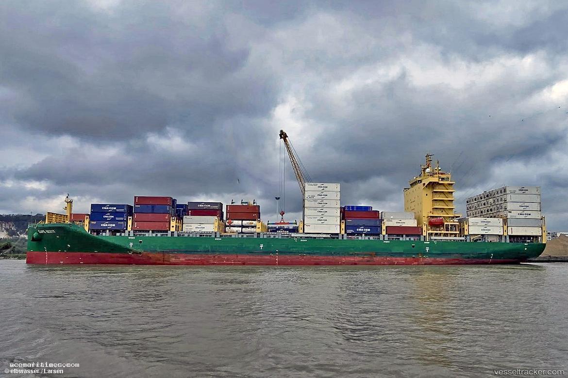 Cape-Scott - Container Ship vessel registered in Denmark